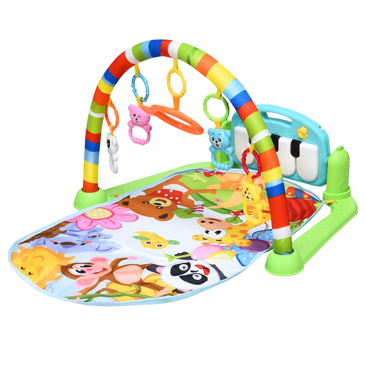play gym musical baby activity rattle