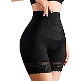 ORLAROY Shapewear Tummy Control Underwear for Women High Waisted Shaping Shorts Girdle Faja Body Shaper Compression Panties