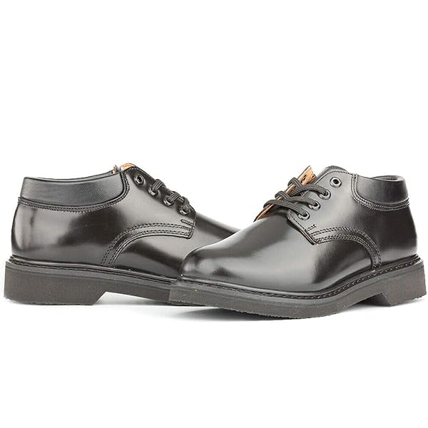 HANDPOINT OXFORD MEN’S BLACK SLIP RESISTANT DURABLE FASHION BREATHABLE EH WORK SHOE 82102 (7 EE)
