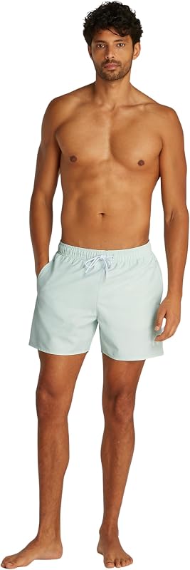 Uomo Pantaloncino da Bagno Medium Drawstring con Coulisse, Grigio (Moonlight Jade), 6XL