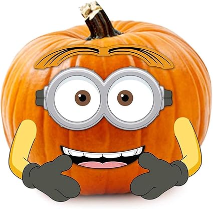 Amazon Com Despicable Me Minions Wood Pumpkin Push Ins Toys Games