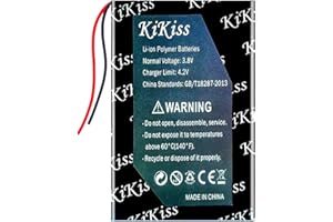 1100mAh High-Capacity Battery Compatible for Bryton R530 R405 530 GPS,Li-ion Polymer 0-Cycle Replacement GPS Device Battery