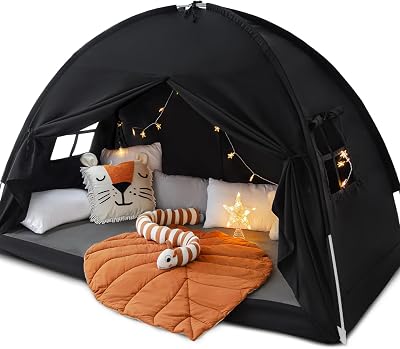 Sherilyn Full Size Bed Canopy Tent Dream Privacy Sleeping Space Blackout