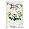SHIRAKIKU Calrose Rice Medium Grain White Rice - Japanese Premium quality uncooked Milled Rice | Low Calories Perfect for Authentic Asian Cuisine 15 Pound, (Pack of 1)
