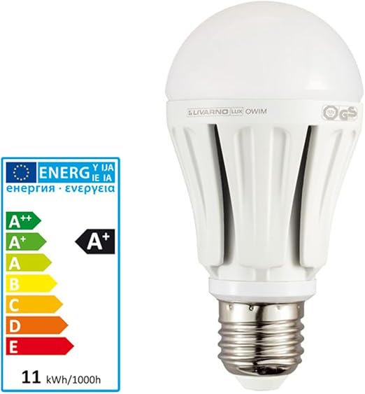 Livarno Lux Led Lampe 11w 60w 810 Lm E27 2700 K Warmweiss Dimmbar Amazon De Baumarkt