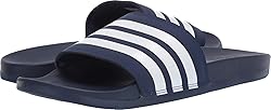 adidas Men's Adilette Comfort Slides, Dark