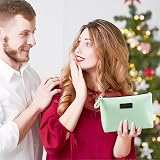 Maange Small Cosmetic Bag Green Portable Travel Pouch Waterproof PU Leather view 8