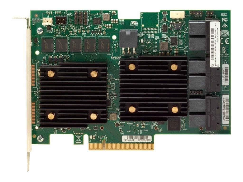 Lenovo 7Y37A01086 24 Channel ENT ThinkSystem 930-24i Storage Controller for ThinkSystem SR650 - Multi-Colour