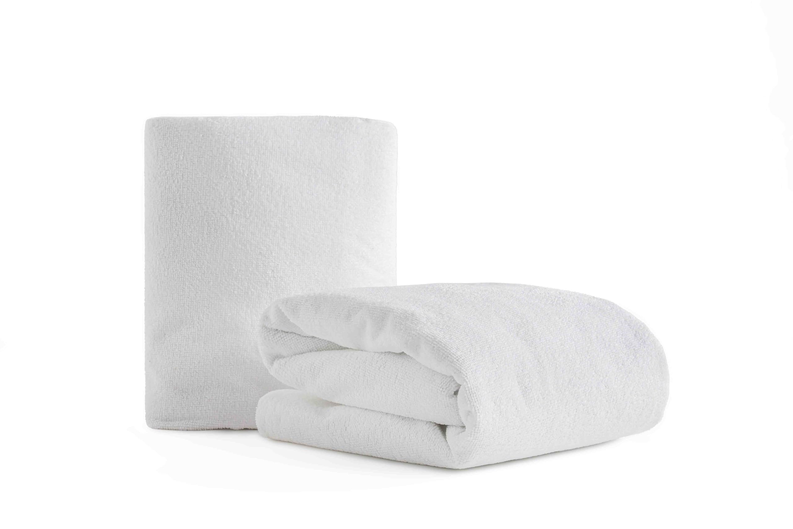 Mi bollito - Waterproof Mattress Protector for Baby Cot, Absorbent Terry Fabric, Breathable and Antibacterial (Pack of 2 - 70 x 140 cm)