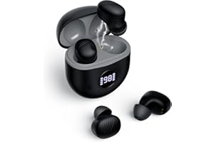 HOMULTUIN Hearing Aids, Hearing Aids Rechargeable for Seniors with Noise Cancelling, in Ear Hearing Aids Rechargeable with Oval Charging Case LED Power Display Small No Squealing Hearing Amplifiers