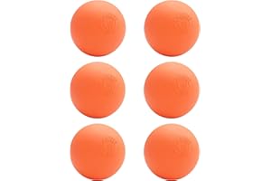 STX Lacrosse Balls, CLA Approved, Orange, 6 pack