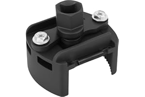 KTZCTPCA Adjustable Oil Filter Wrench, 2-3/8 to 3-1/8 Inch Universal Oil Filter Removal Tool, Spring Loaded Engine Filter Wre