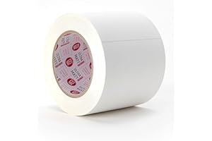 DGTAPE 4in X 30ya - White ultraMATT Gaffer Tape - LDPE Matte Finish Professional Grade & Perfect Natural Rubber Adhesive Back. Non-Reflective & Ease Tear by Hand UM100/25/W (4 in X 30 ya, White)