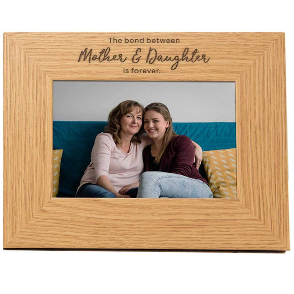 Engraved 'The Bond Between Mother and Daughter is Forever' Mum and Daughter Photo Frame | Gift For Mum From Daughter | Gift For Mothers Day | Mums Birthday Present
