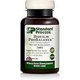 Standard Process Biofilm ProBalance - Digestive Wellness Supplement with Probiotics - Gut Health & Microbiome Support - Aids Intestinal Comfort - Gluten-Free & Vegan - 45 Capsules (15 Servings)