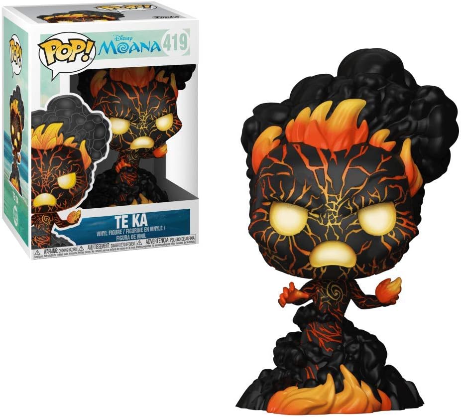 Amazon Com Funko Pop Disney Moana Te Ka Funko Pop Disney Toys Games
