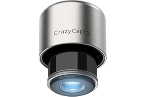 CrazyCap 2.0, Pro, LYT Self-Cleaning and Water Purification Sports Bottle Lid Compatibility Most Cola Shape Water Bottles