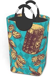 fgjfdjj Oktoberfest Canasta de Ropa de Tela Cestas de lavandería