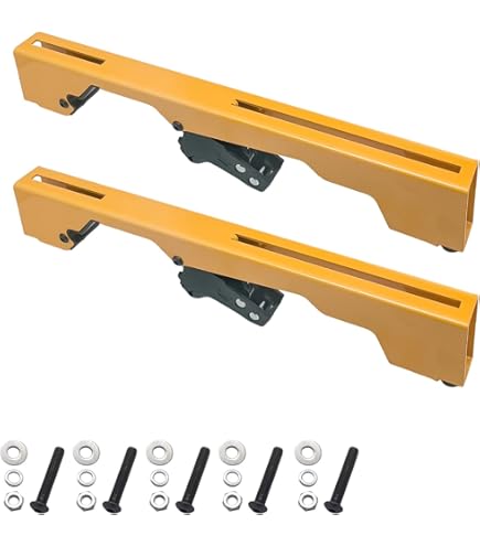 Support Scie Onglet Deawater 1 Support De Scie à Onglet Réglable DW7232 De 9 ,5 Cm - 15,2 Cm - Support De Scie à Onglet Réglable - Support Auxiliaire Pour DeWalt DE7024-XJ Evolution Power Tools