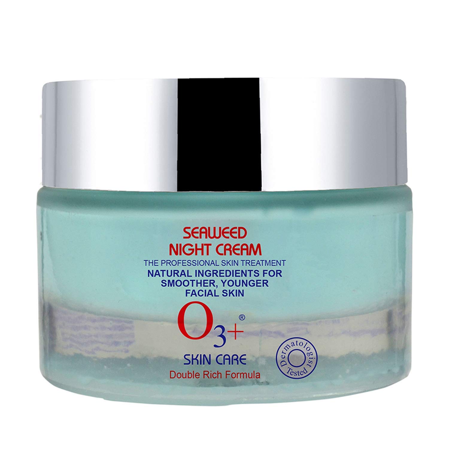 O3+ Seaweed Night Cream Deep Face Moisturizer for Pore Minimizing, Even