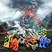 Jurassic World Dinosaur Sets,16 Dinosaur Building Blocks,2 Mini Dinos,9 Dinos Figures Accessories,By YYKMEI