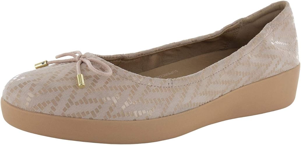 superbendy leather ballet flats