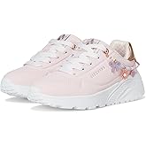 Skechers Girls Uno Lite- Charming Lite with Charm Bracelet Detail - Low Top Lace Up Shoes for Kids