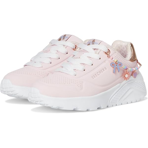 Amazon.com | SKECHERS Girls X James Goldcrown-Uno Lite-Flutter