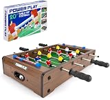 Power Play Table Top Football Game 20 Inch Wood Indoor Outdoor Kid Adult