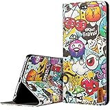 iPhone 6 Case, ESR Illustrators Series Protective Case Wallet Cute Illustration[Multi-Stand View Angles ]Flip Cover Folio Case for 4.7 inches iPhone 6 ( Scrawl from Kangda Krakow)