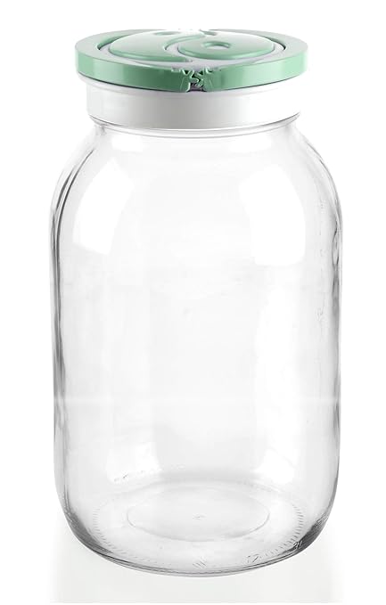 Buy Signoraware Glass Jar With Handle 2 Litre Green Online At Low Prices In India Amazon In