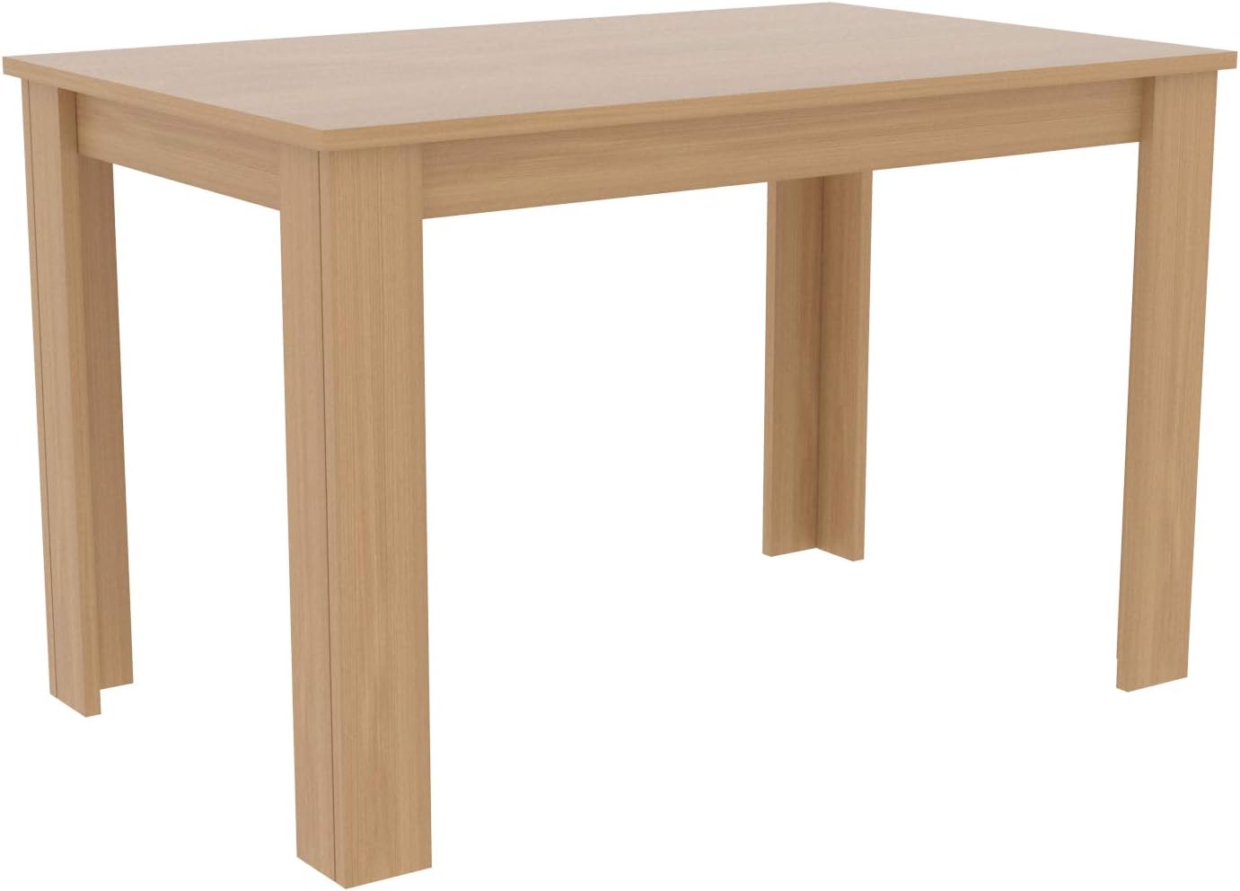 Lpd Atlanta Oak Effect 4 Seater Dining Table Amazon Co Uk Kitchen Home