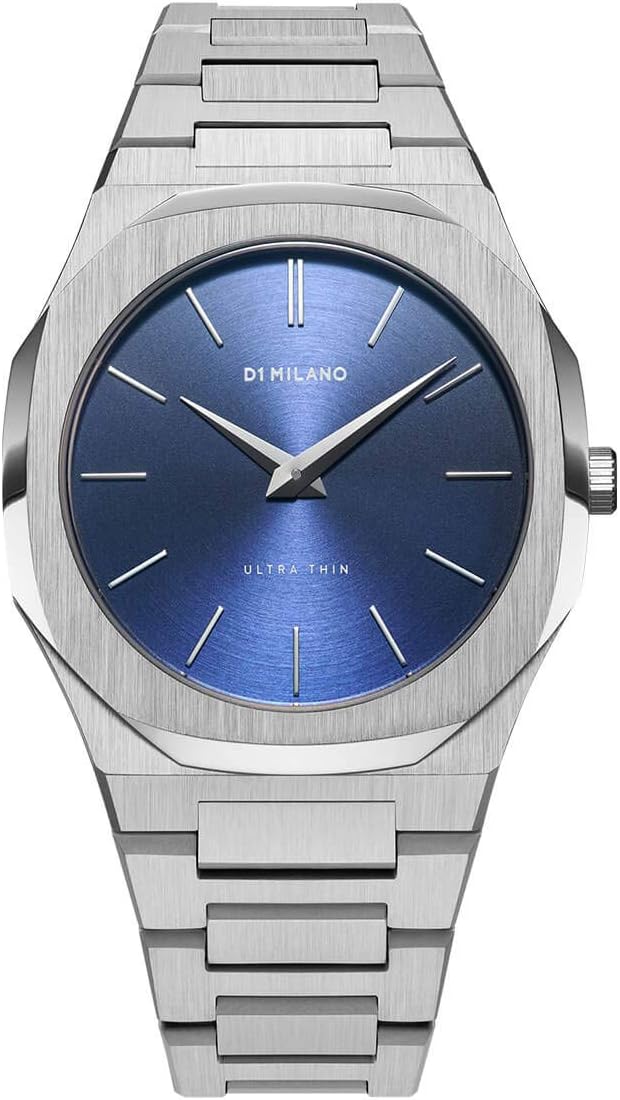 D1 Milano Utra Thin Quartz Blue Dial Watch UTBJ03