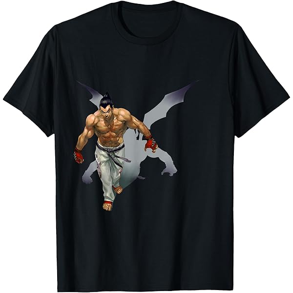 Amazon.com: TEKKEN7 KAZUYA MISHIMA 003 T-Shirt : Clothing