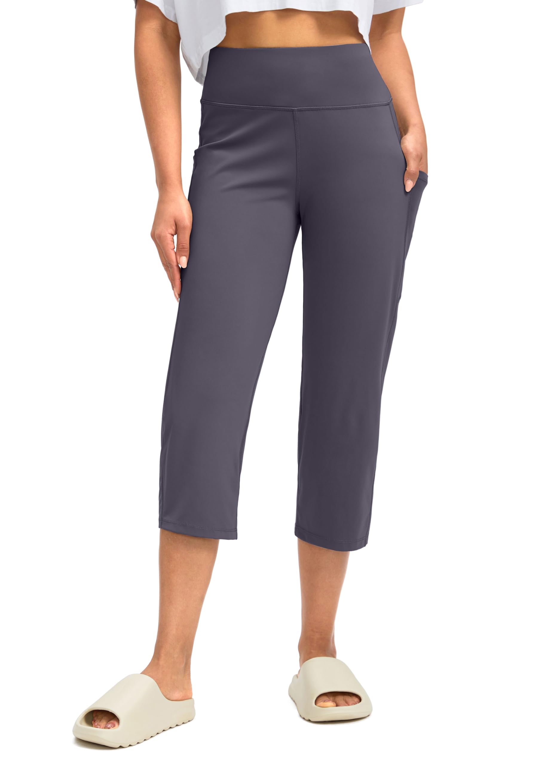 Capri Pants for Women High Waist Workout Yoga Pants