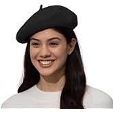 Classic Wool Beret Hats for Women Man | Painter hat French Beret for Man Woman Warm Winte.