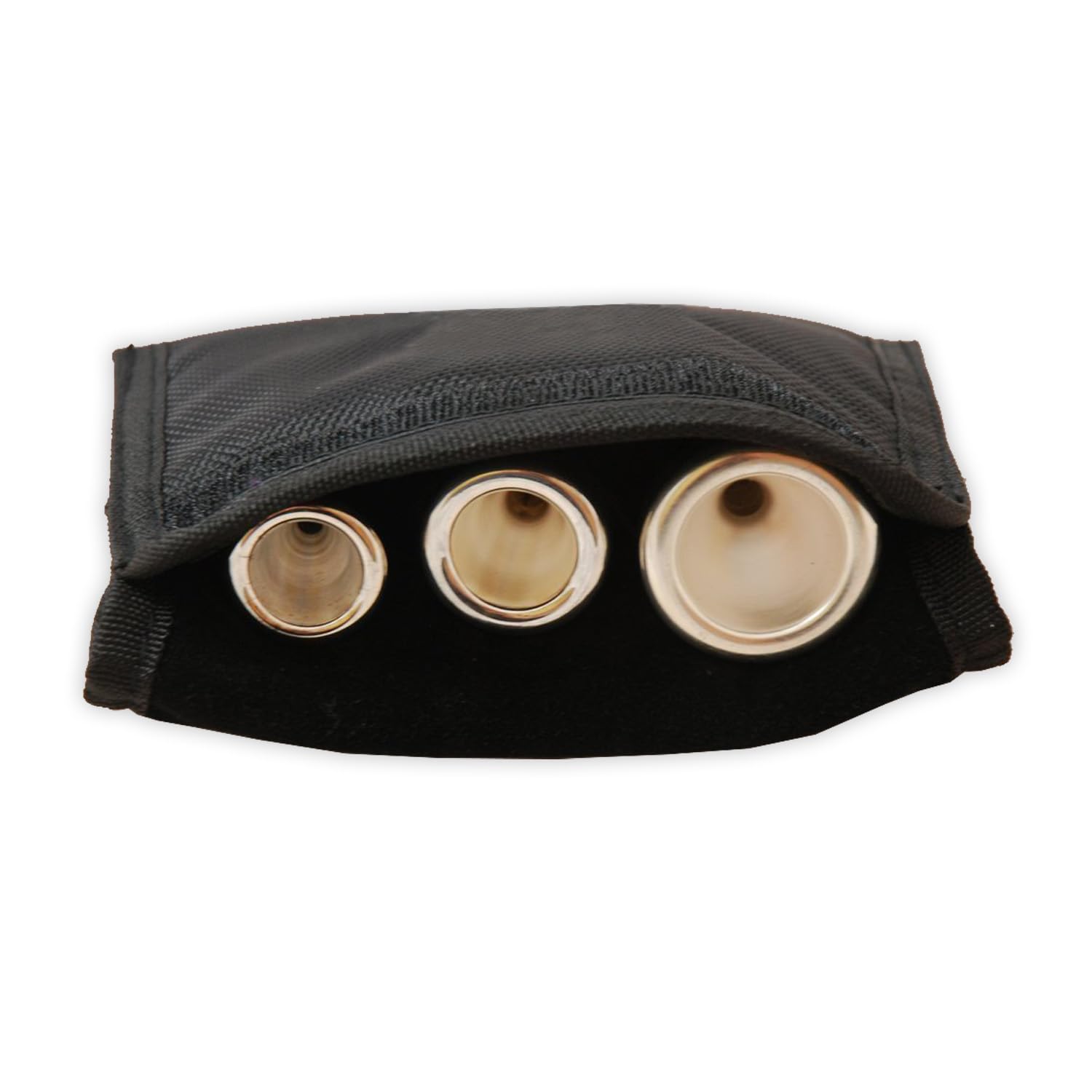 Mouthpiece Bag for Trumpet/Flugelhorn/Cornet/French Horn (fits 3 smaller or 2 larger mouthpieces)