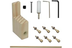 GUGAGUGA AN3695 Guitar Bridge Pins Repair Set for Guitar soundboard problems, Enhance the Volume and Tone of Guitar