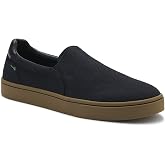 Sanuk HAVA Slip On Sneakers for Men - Cushioned Comfort Insole | Mens slip-on shoes, casual canvas loafers, durable everyday shoes, cushioned comfort insole