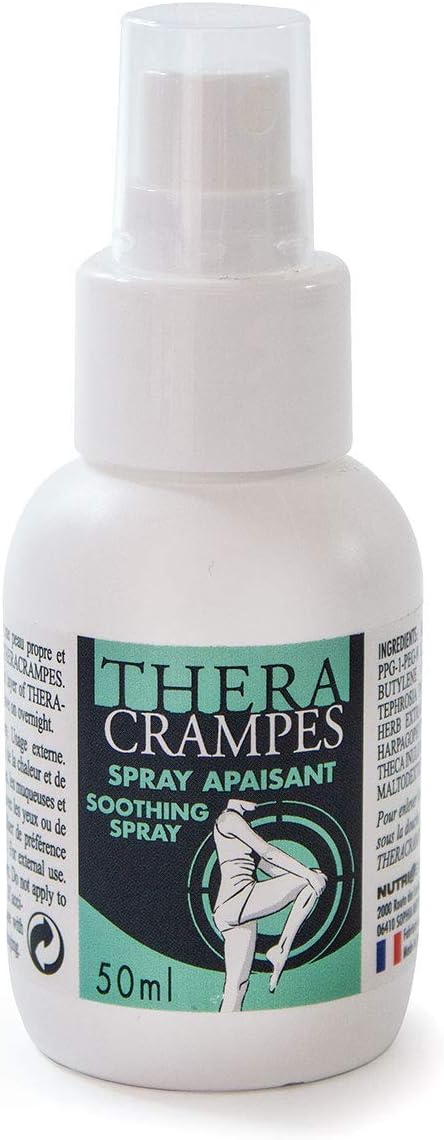 Theracrampes ® Spray 50ml for The Relief of Cramps Single, Twin, Triple Pack (Single)