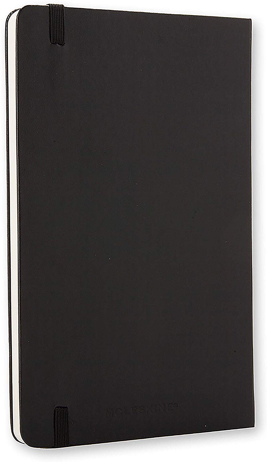 Moleskine Classic Notebook, Hard Cover, Large (5" x 8.25") Plain/Blank