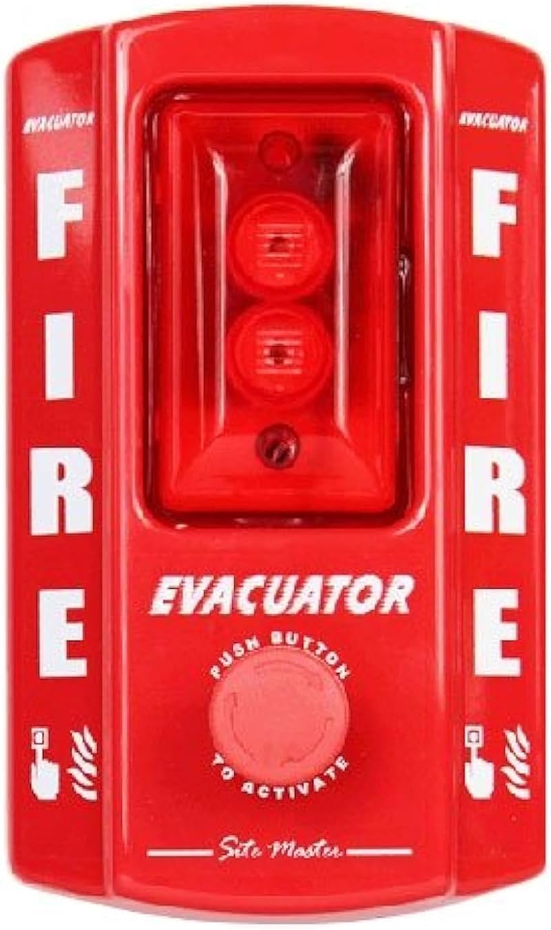 Evacuator Site Master Push Button Fire Alarm by Evacuator