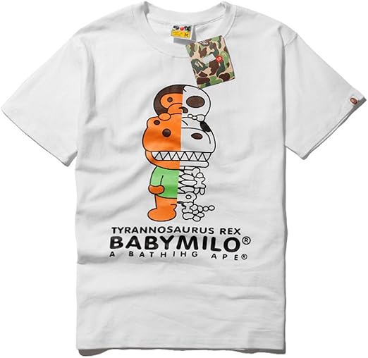 Amazon Co Jp ファションタウン 欧米 Vans モノクローム ファッションブランド 夏 プリント 原宿系 渋谷系 ファッションブランド 個性派 カラフル リアル Tシャツ 男女兼用 ユニセックス 仮装 ベスト ワイト Qd L ホビー