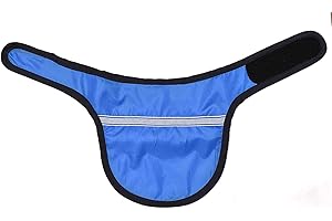 HEALTHANDWEALTH Xray Protective Thyroid Shield (Thyroid Collar) – 0.5mm Lead (pb) Equivalency Protection for Working with X-Ray Machine