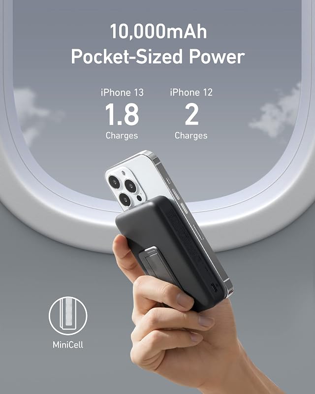 633 Batterie Externe Magnétique 10000 mAh