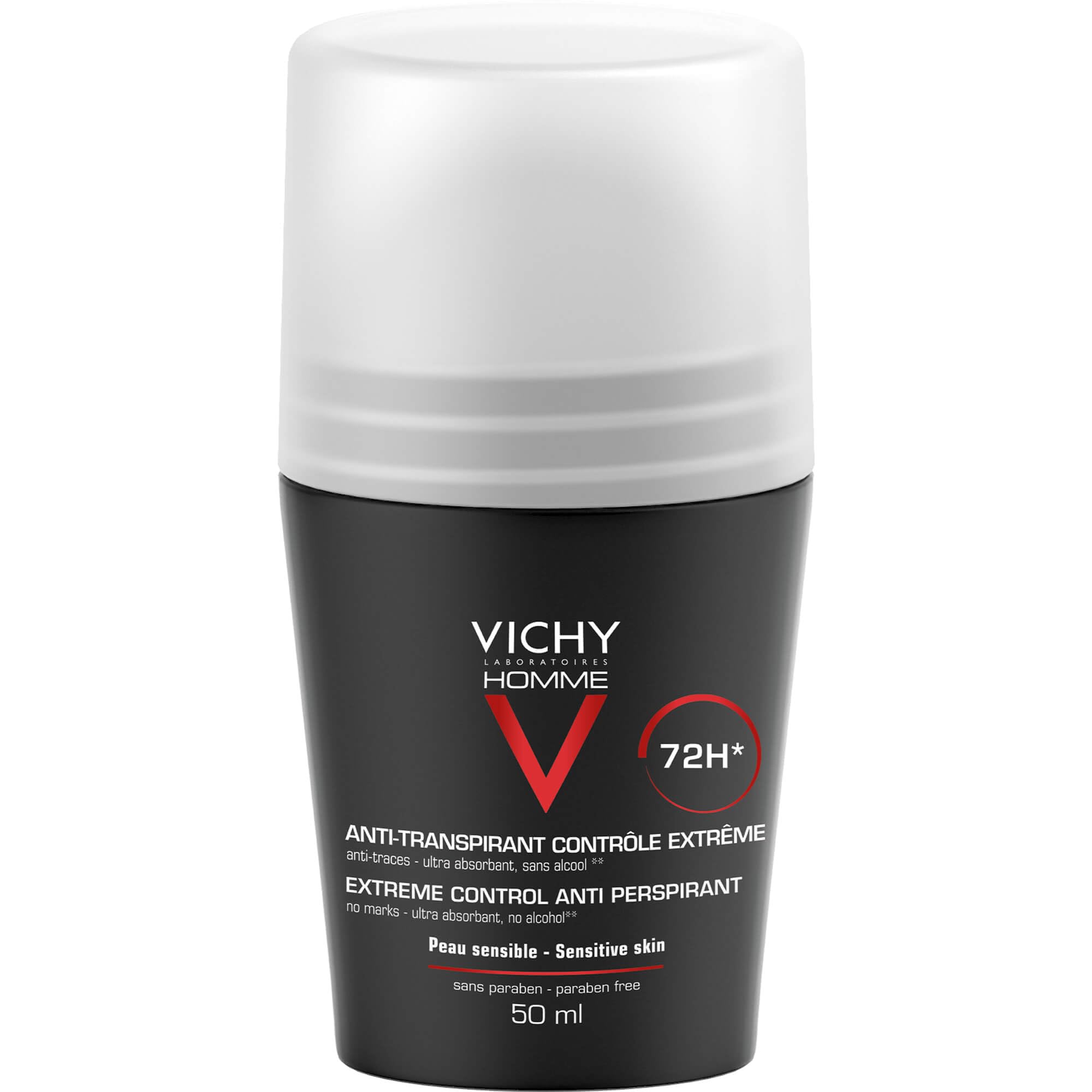 Vichy Homme Extreme Anti-Perspirant Roll-On 72H 50ml