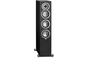 ELAC Surround Floorstanding Home Speaker, Set of 1, Black (UF51-BK)