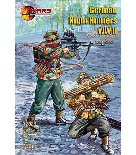 Amazon.com: MSF Mars Figures 32028-132 German Night Hunters (WWII