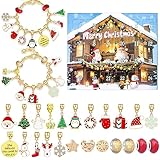 Christmas Advent Calendar Bracelet Girls 24 Days