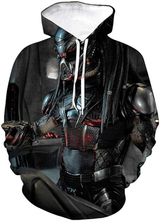 2020 New Hoodies The Predator 3D Printed Hooded Sweatshirt Popular